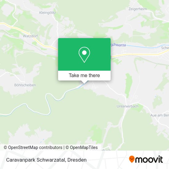 Карта Caravanpark Schwarzatal