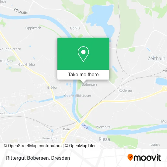 Карта Rittergut Bobersen