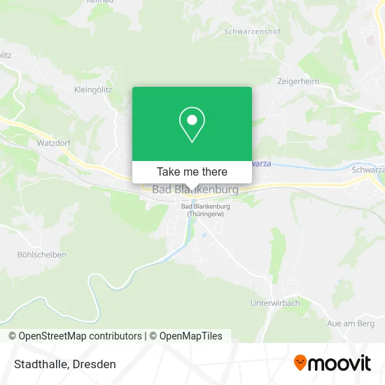 Stadthalle map