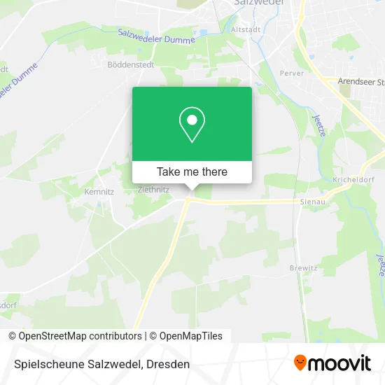 Карта Spielscheune Salzwedel