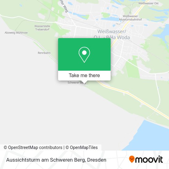 Карта Aussichtsturm am Schweren Berg