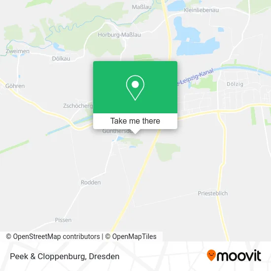 Карта Peek & Cloppenburg