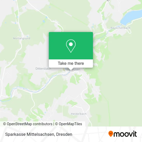 Карта Sparkasse Mittelsachsen