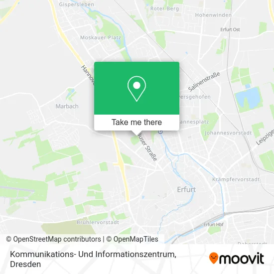 Карта Kommunikations- Und Informationszentrum