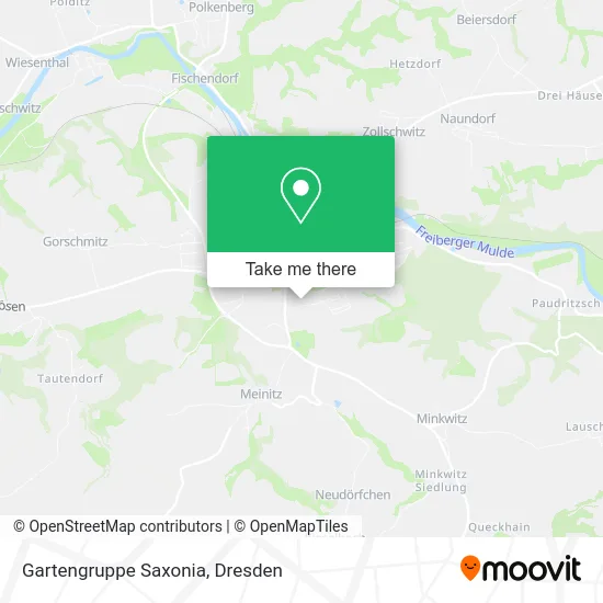 Карта Gartengruppe Saxonia