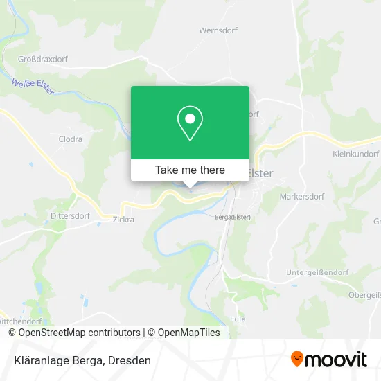 Карта Kläranlage Berga