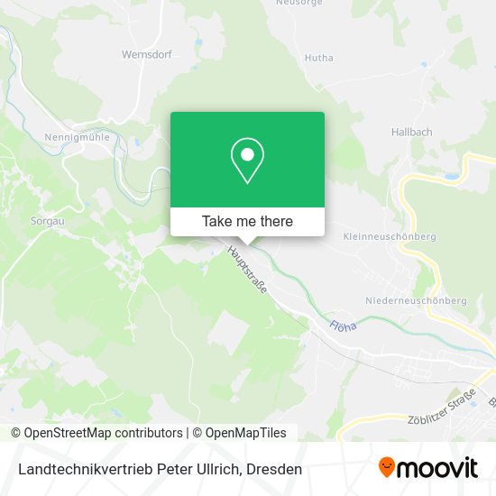 Карта Landtechnikvertrieb Peter Ullrich