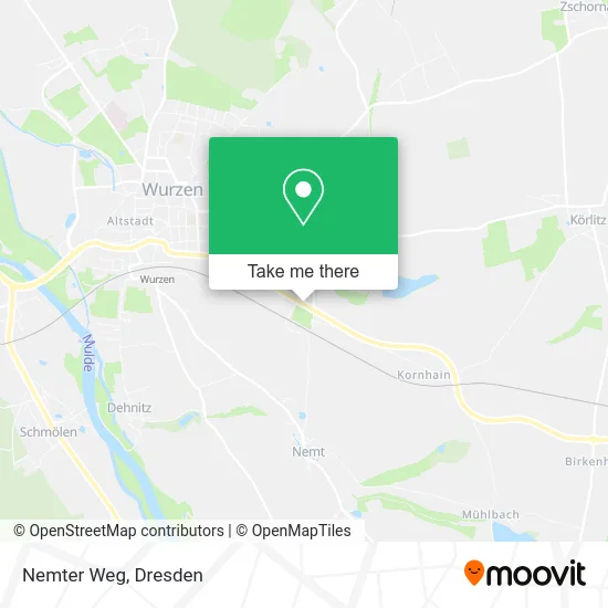 Карта Nemter Weg