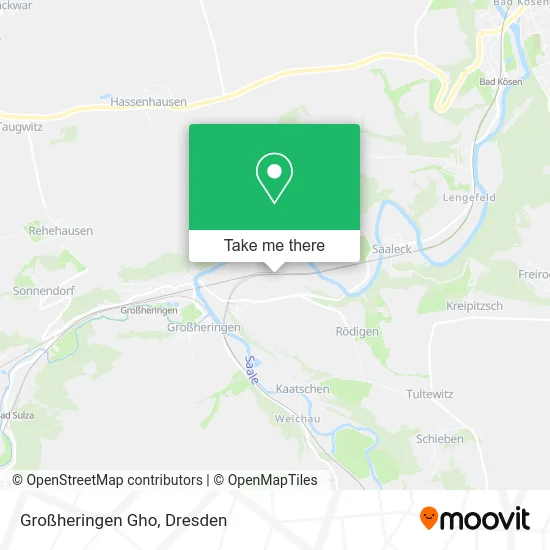 Карта Großheringen Gho
