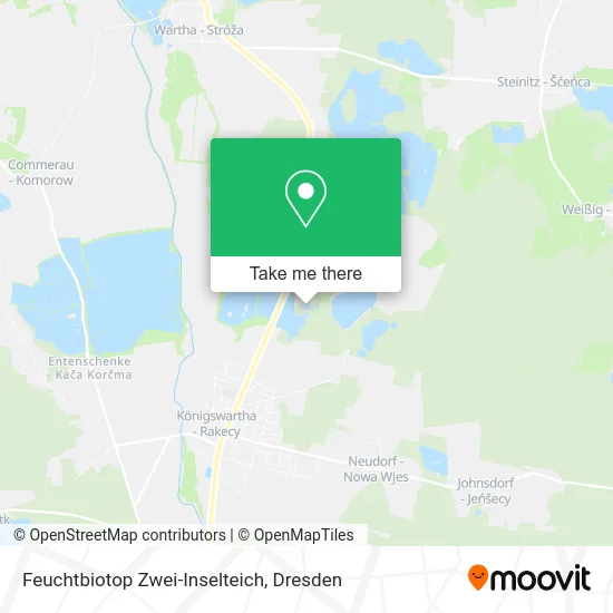 Карта Feuchtbiotop Zwei-Inselteich