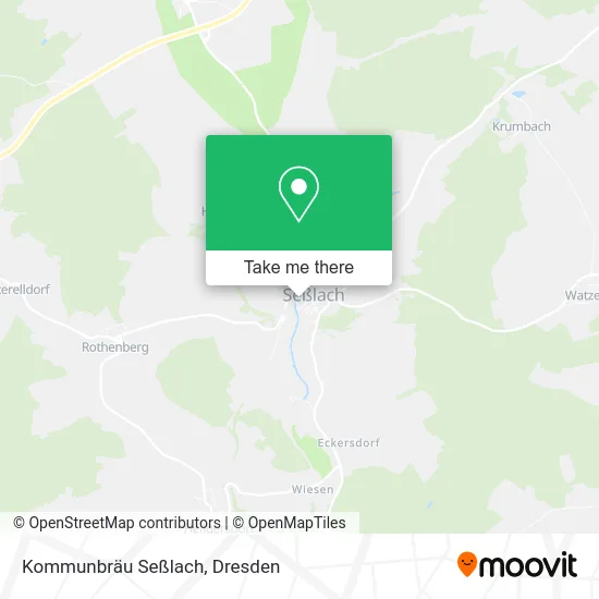 Карта Kommunbräu Seßlach
