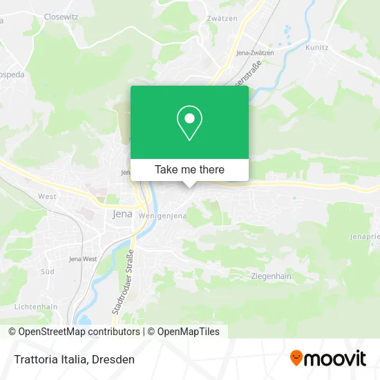 Карта Trattoria Italia