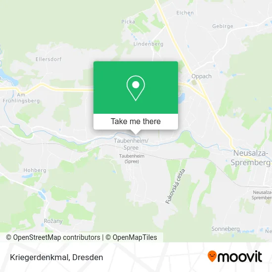 Карта Kriegerdenkmal