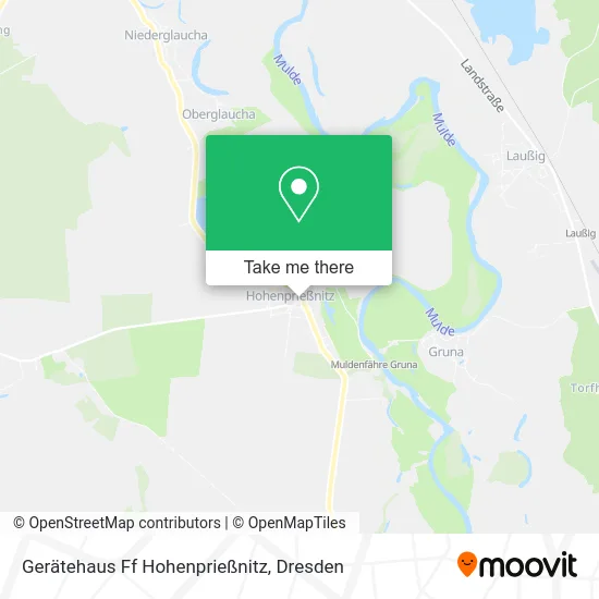 Карта Gerätehaus Ff Hohenprießnitz