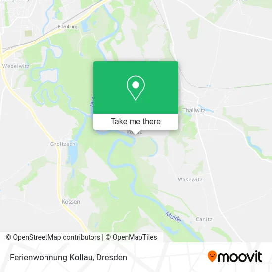 Карта Ferienwohnung Kollau