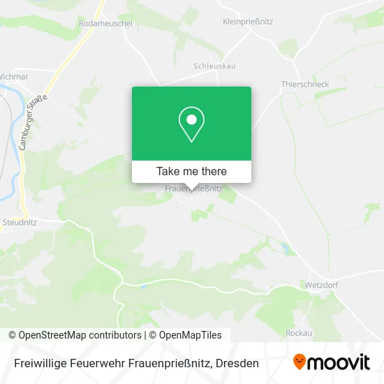 Карта Freiwillige Feuerwehr Frauenprießnitz