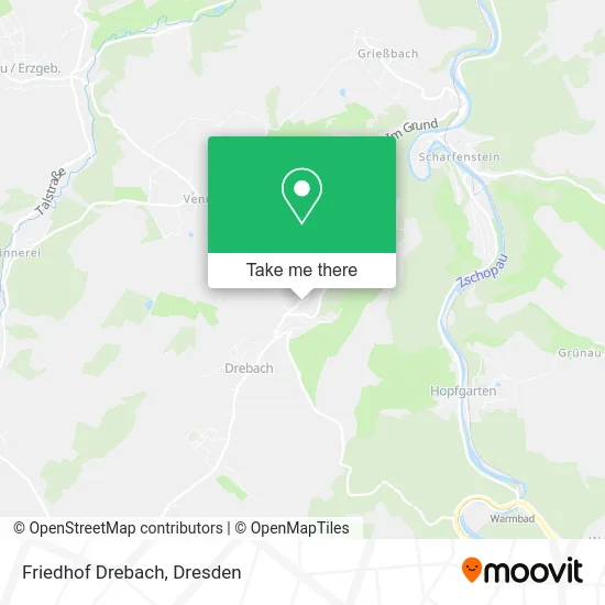 Карта Friedhof Drebach