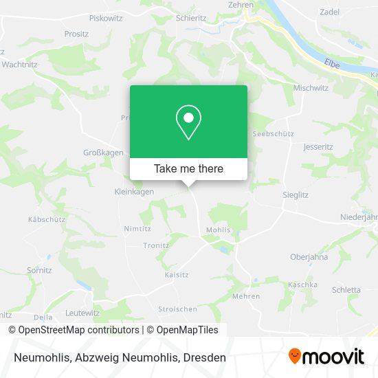 Карта Neumohlis, Abzweig Neumohlis