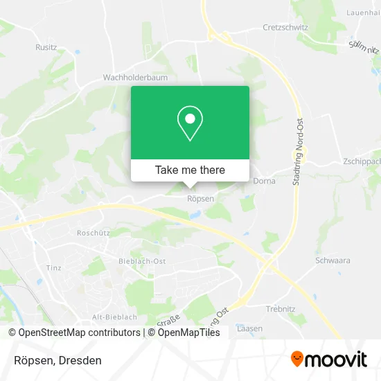 Röpsen map