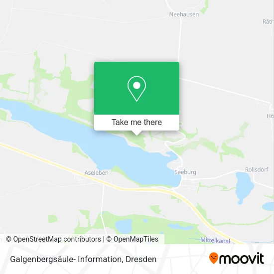 Карта Galgenbergsäule- Information