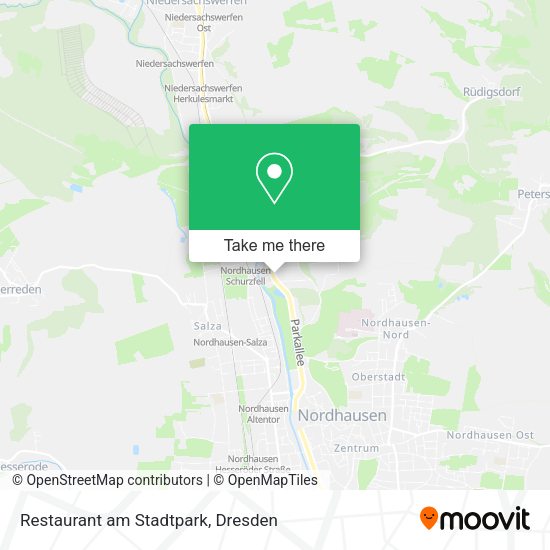 Карта Restaurant am Stadtpark