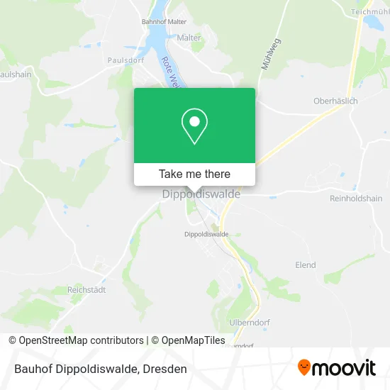 Карта Bauhof Dippoldiswalde
