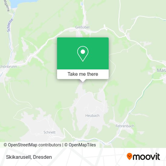 Карта Skikarusell