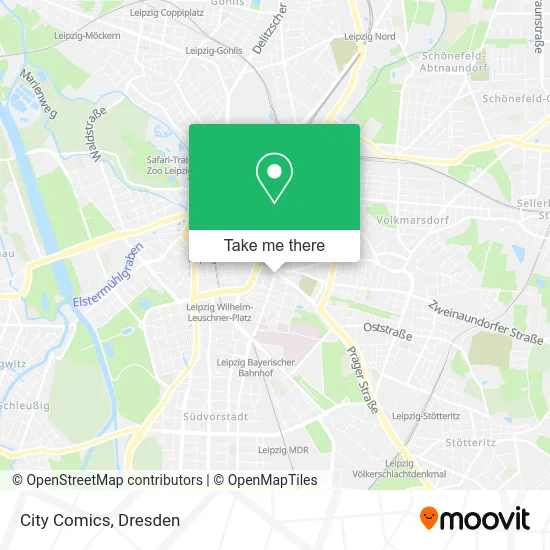 Карта City Comics