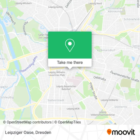 Карта Leipziger Oase