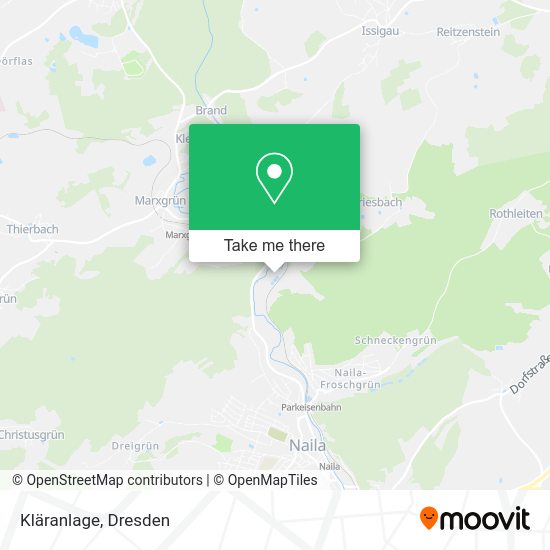 Карта Kläranlage
