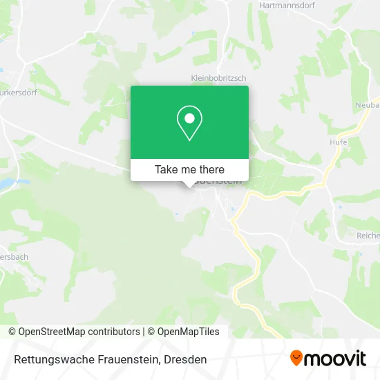 Карта Rettungswache Frauenstein