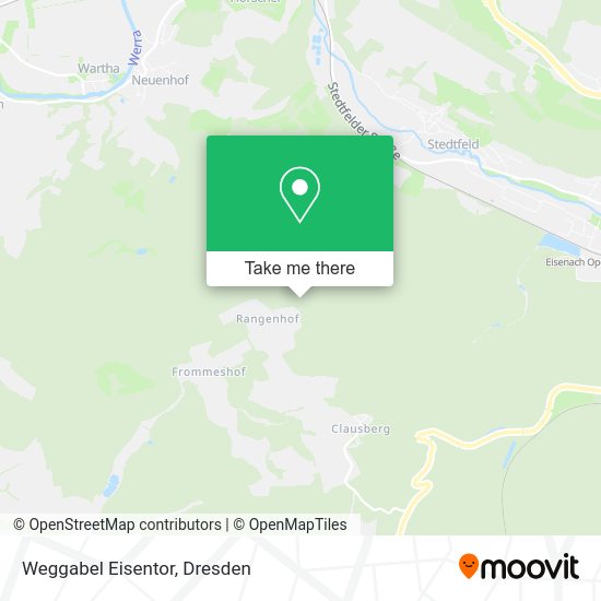 Карта Weggabel Eisentor