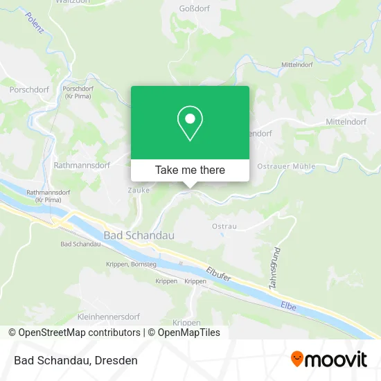 Карта Bad Schandau