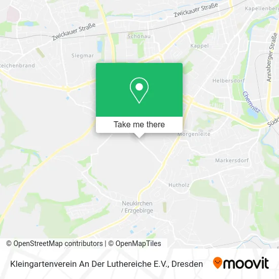 Карта Kleingartenverein An Der Luthereiche E.V.