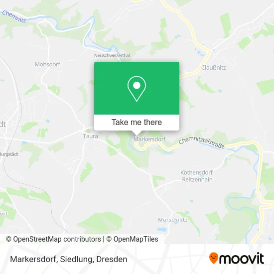 Карта Markersdorf, Siedlung