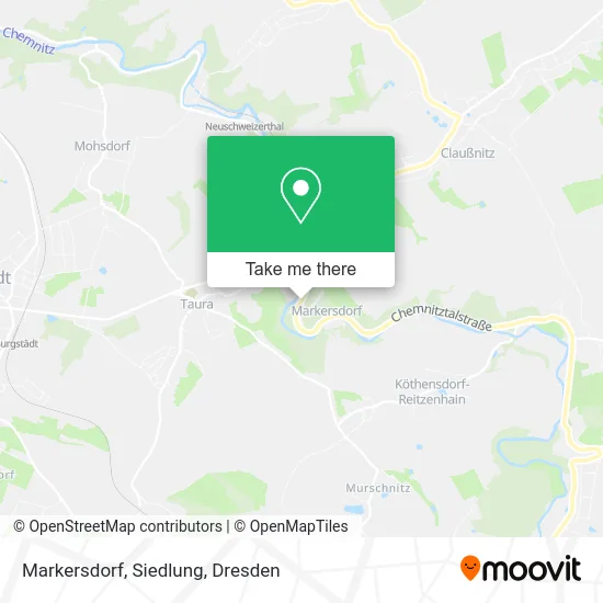 Карта Markersdorf, Siedlung