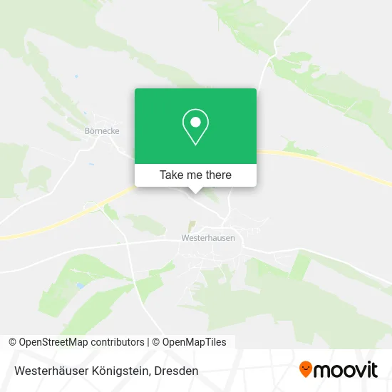 Карта Westerhäuser Königstein