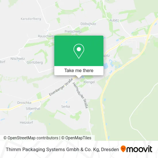 Карта Thimm Packaging Systems Gmbh & Co. Kg