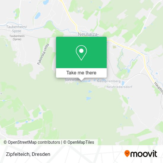 Карта Zipfelteich