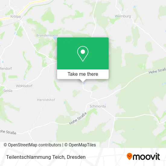 Карта Teilentschlammung Teich