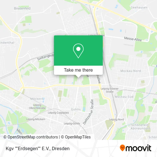 Карта Kgv ""Erdsegen"" E.V.