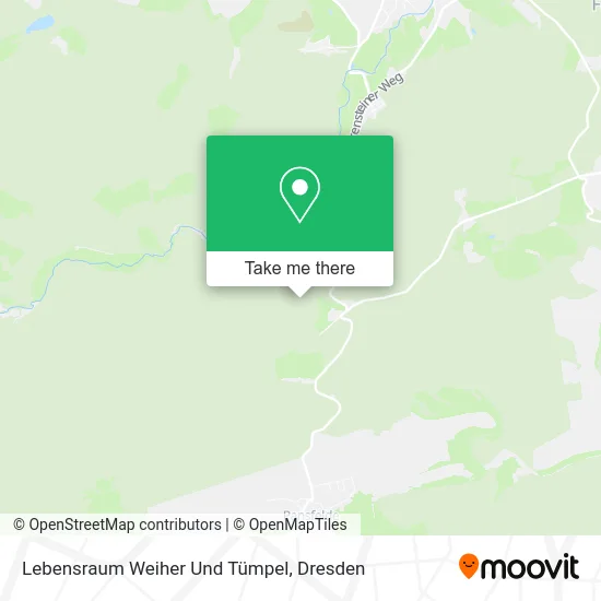 Карта Lebensraum Weiher Und Tümpel