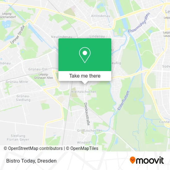 Карта Bistro Today