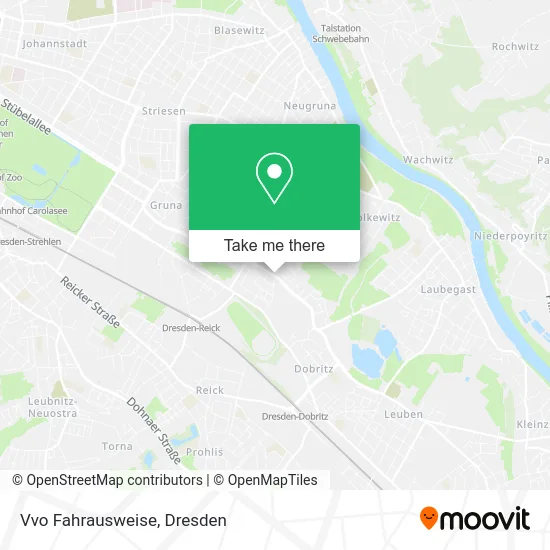 Карта Vvo Fahrausweise