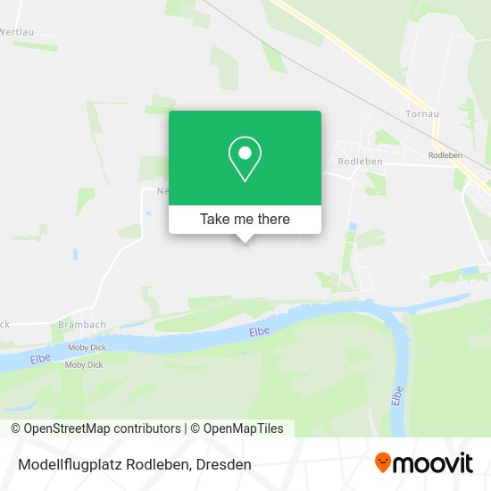 Карта Modellflugplatz Rodleben