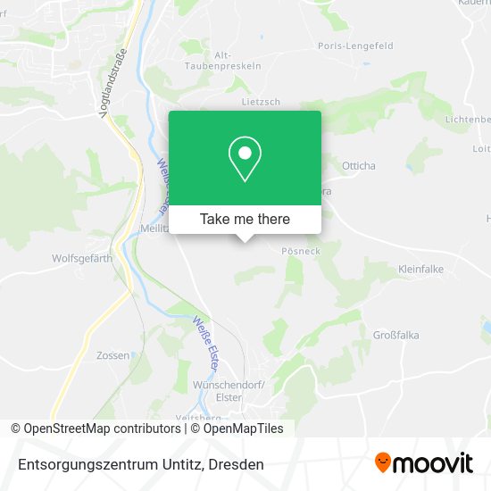 Карта Entsorgungszentrum Untitz