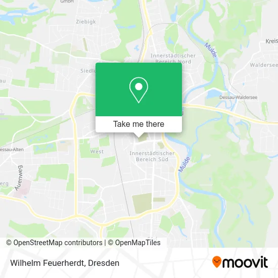 Карта Wilhelm Feuerherdt