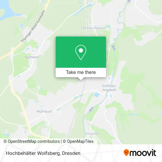 Карта Hochbehälter Wolfsberg
