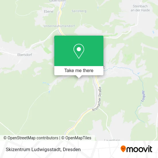 Карта Skizentrum Ludwigsstadt