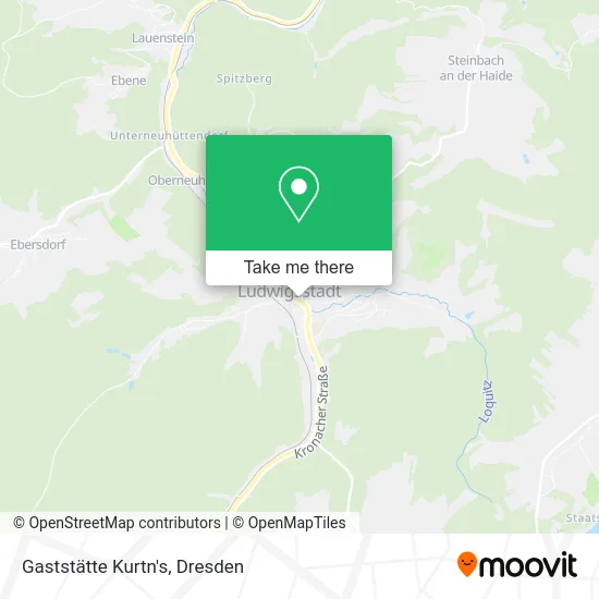 Карта Gaststätte Kurtn's